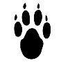 dog paw print 