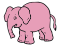 pink elephant