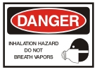 hazard do not breath vapors